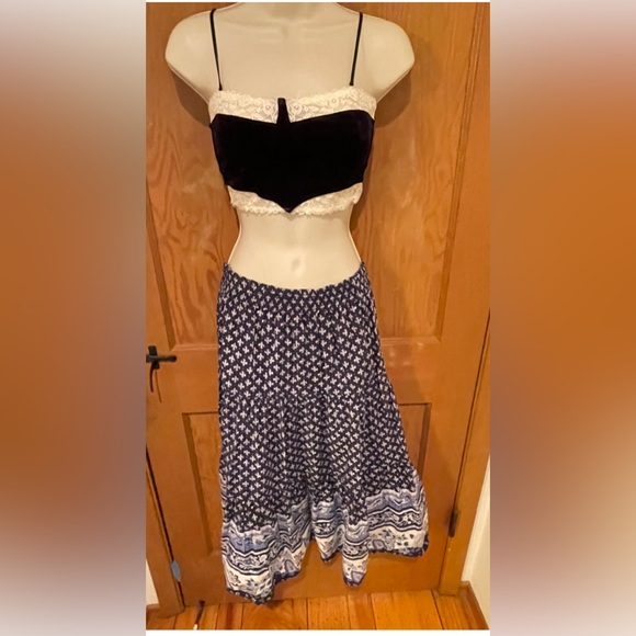 Free People Velvet Cami / Wireless Camisole Bustier (xs) - Picture 6 of 7